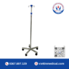 Cây treo dịch truyền inox 5 chân