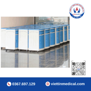 tủ đầu giường y tế nhựa ABS