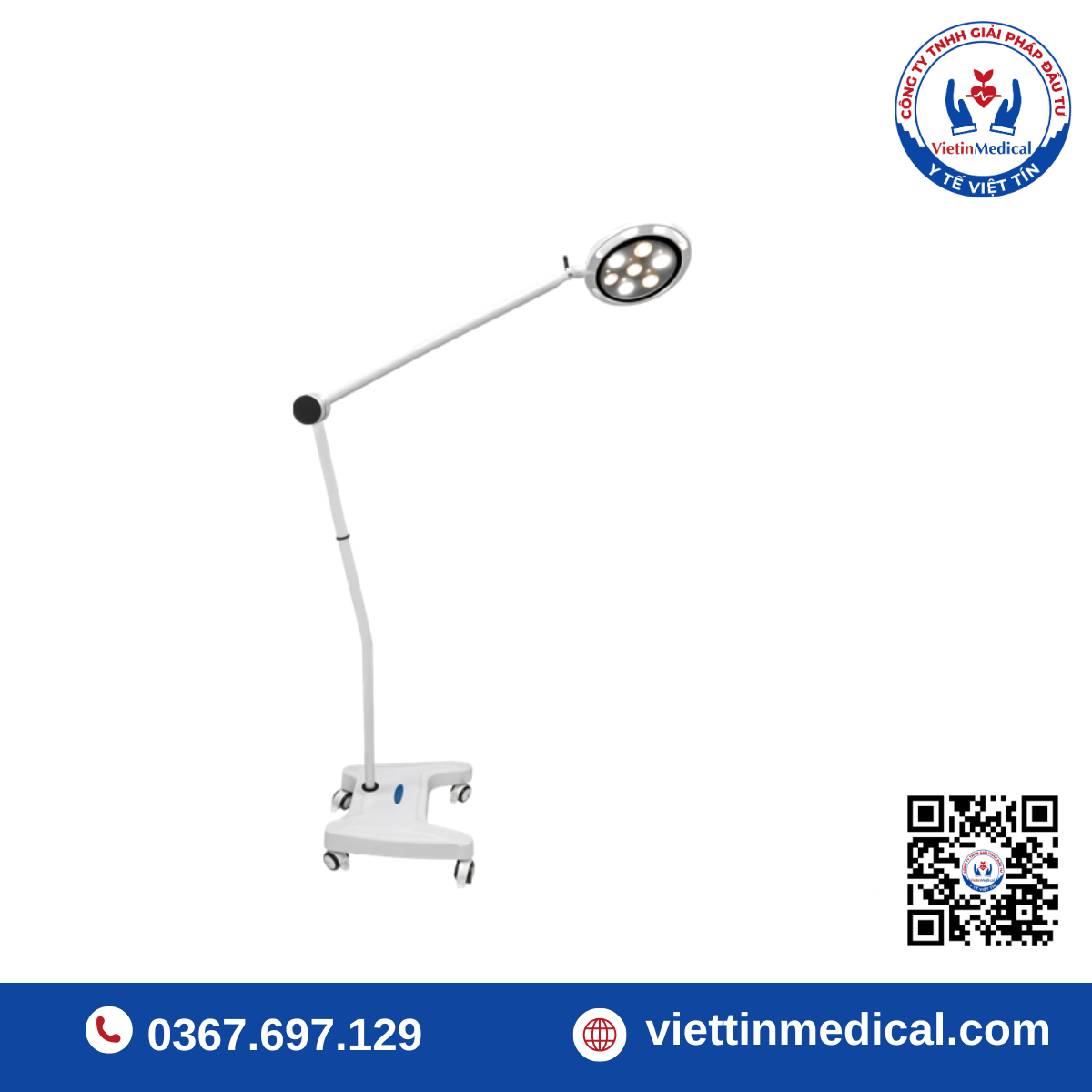 Đèn mổ di động 7 bóng LED